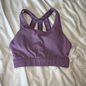 NVGTN Dark Lavender Sports Bra - Medium